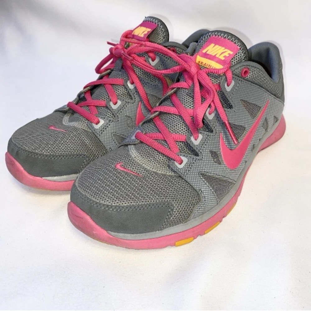 Nike Flex Supreme TR 2 Womens Grey Training Running Shoes 616694-003 Size 8 - Picture 2 of 16